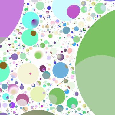 Daire saydam arka plan - eğilim seamless modeli.