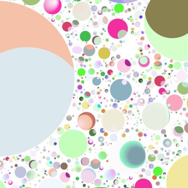 Daire saydam arka plan - eğilim seamless modeli.