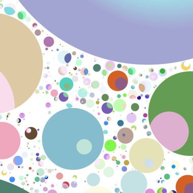 Daire saydam arka plan - eğilim seamless modeli.