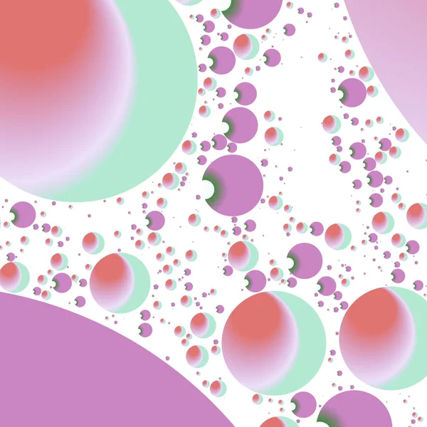 Daire saydam arka plan - eğilim seamless modeli.