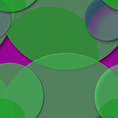 Daire saydam arka plan - eğilim seamless modeli.