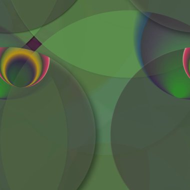 Daire saydam arka plan - eğilim seamless modeli.