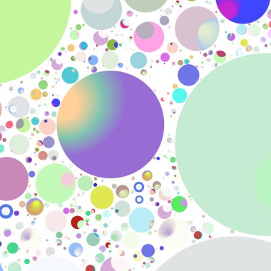 Daire saydam arka plan - eğilim seamless modeli.