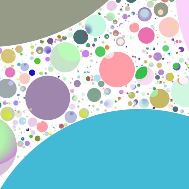 Daire saydam arka plan - eğilim seamless modeli.