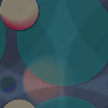 Daire saydam arka plan - eğilim seamless modeli.