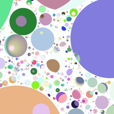 Daire saydam arka plan - eğilim seamless modeli.