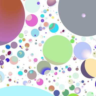 Daire saydam arka plan - eğilim seamless modeli.