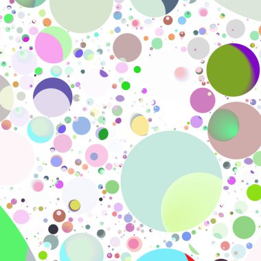 Daire saydam arka plan - eğilim seamless modeli.