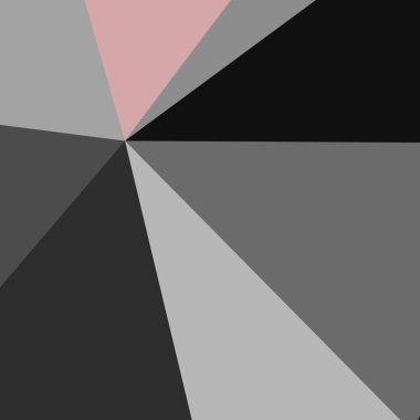 Üçgen poligonal arka plan - eğilim desen.