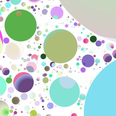 Daire saydam arka plan - eğilim seamless modeli.