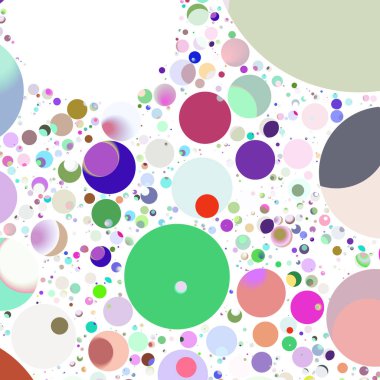 Daire saydam arka plan - eğilim seamless modeli.