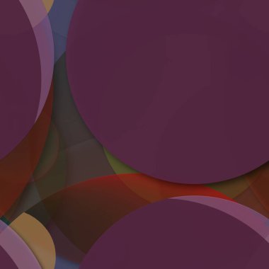 Daire saydam arka plan - eğilim seamless modeli.