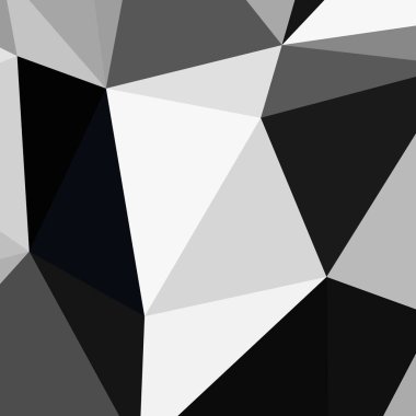 Üçgen poligonal arka plan - eğilim desen.