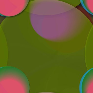 Daire saydam arka plan - eğilim seamless modeli.