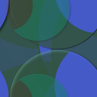 Daire saydam arka plan - eğilim seamless modeli.