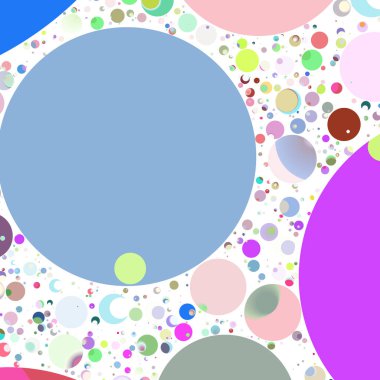 Daire saydam arka plan - eğilim seamless modeli.