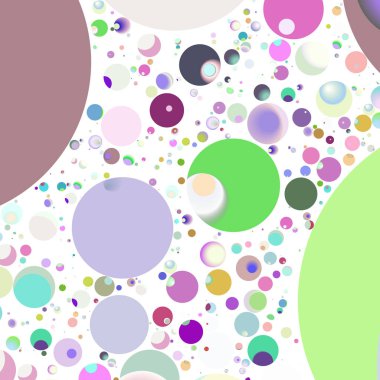 Daire saydam arka plan - eğilim seamless modeli.