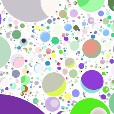 Daire saydam arka plan - eğilim seamless modeli.