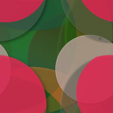 Daire saydam arka plan - eğilim seamless modeli.