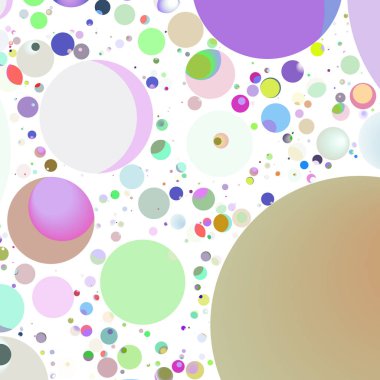 Daire saydam arka plan - eğilim seamless modeli.