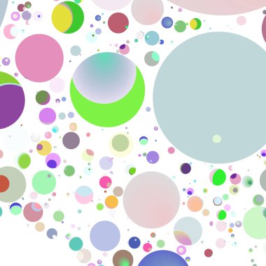 Daire saydam arka plan - eğilim seamless modeli.