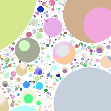 Daire saydam arka plan - eğilim seamless modeli.