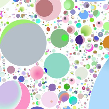 Daire saydam arka plan - eğilim seamless modeli.