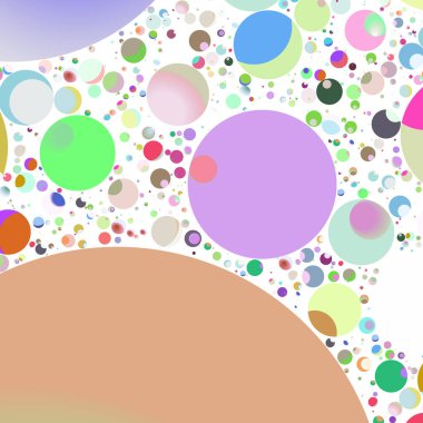 Daire saydam arka plan - eğilim seamless modeli.