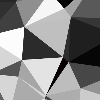 Üçgen poligonal arka plan - eğilim desen.