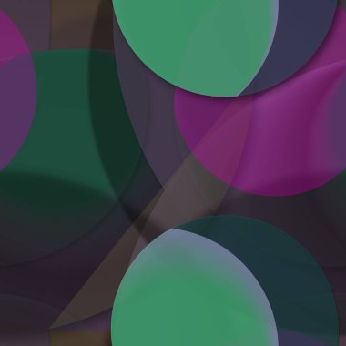 Daire saydam arka plan - eğilim seamless modeli.