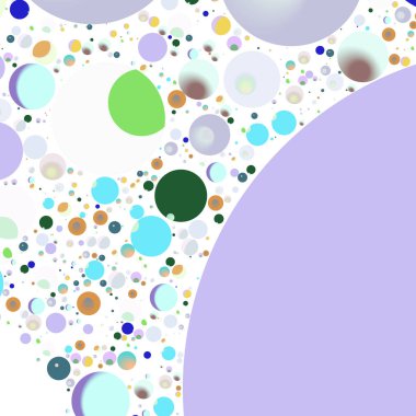 Daire saydam arka plan - eğilim seamless modeli.