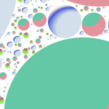 Daire saydam arka plan - eğilim seamless modeli.