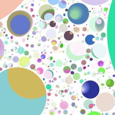 Daire saydam arka plan - eğilim seamless modeli.