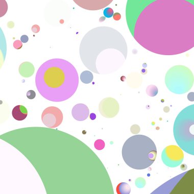 Daire saydam arka plan - eğilim seamless modeli.