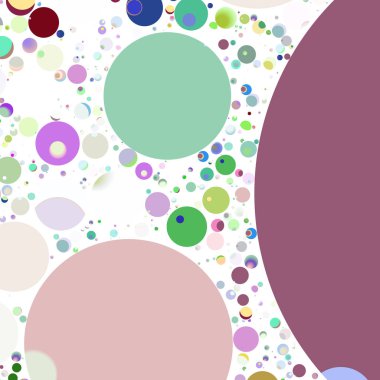 Daire saydam arka plan - eğilim seamless modeli.