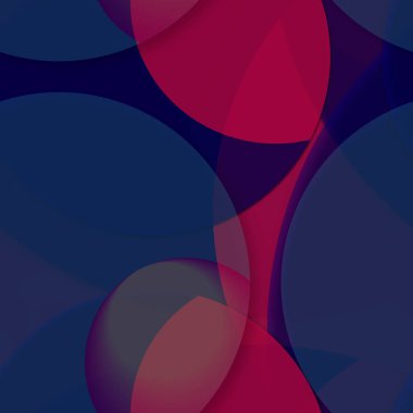 Daire saydam arka plan - eğilim seamless modeli.