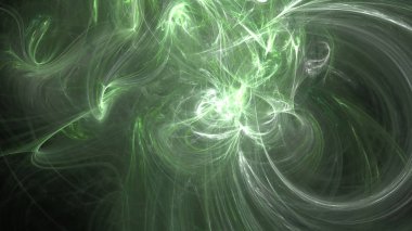 Fantezi kaotik renkli fraktal desen. Soyut Fraktal şekiller. 3D render resimde arka plan veya duvar kağıdı.