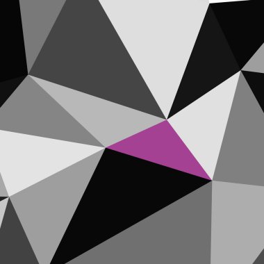 Üçgen poligonal arka plan - eğilim desen.