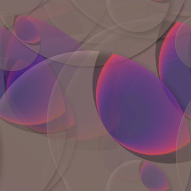 Daire saydam arka plan - eğilim seamless modeli.