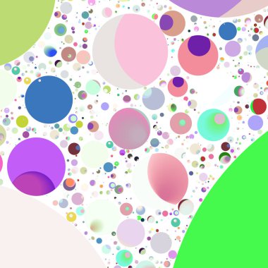 Daire saydam arka plan - eğilim seamless modeli.