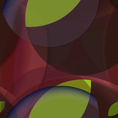 Daire saydam arka plan - eğilim seamless modeli.