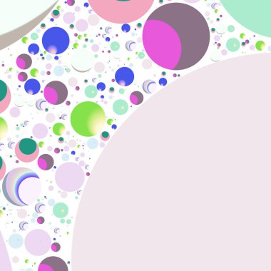 Daire saydam arka plan - eğilim seamless modeli.