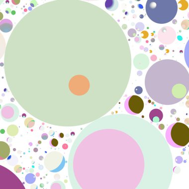 Daire saydam arka plan - eğilim seamless modeli.