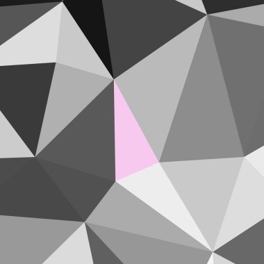 Üçgen poligonal arka plan - eğilim desen.