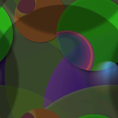 Daire saydam arka plan - eğilim seamless modeli.