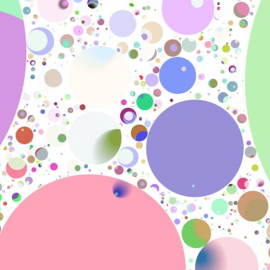 Daire saydam arka plan - eğilim seamless modeli.