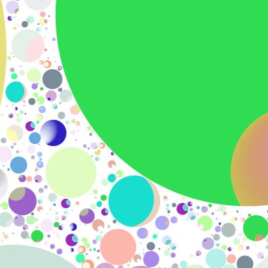 Daire saydam arka plan - eğilim seamless modeli.