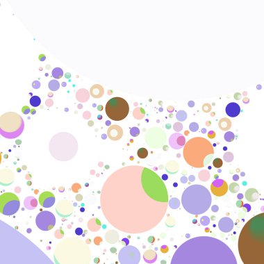 Daire saydam arka plan - eğilim seamless modeli.