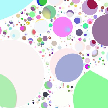 Daire saydam arka plan - eğilim seamless modeli.