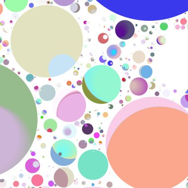 Daire saydam arka plan - eğilim seamless modeli.